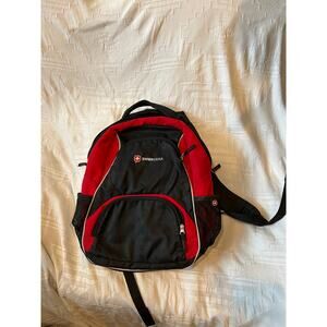 Swiss Gear Red Black Computer Travel Backpack